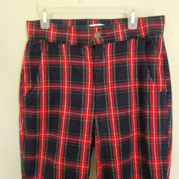 Hollister Green /Red plaid pants - Picture 11 of 11